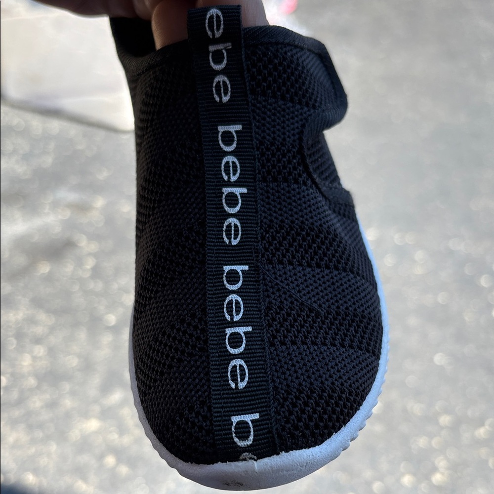 Bebe Kids Black and White Sneakers